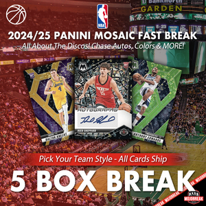 2024/25 Panini Mosaic Basketball Fast Break 5 Box Pick Your Team #4