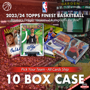 2023-24 Topps Finest Basketball Breakers Delight 10 Box Case Pick Your Team #7