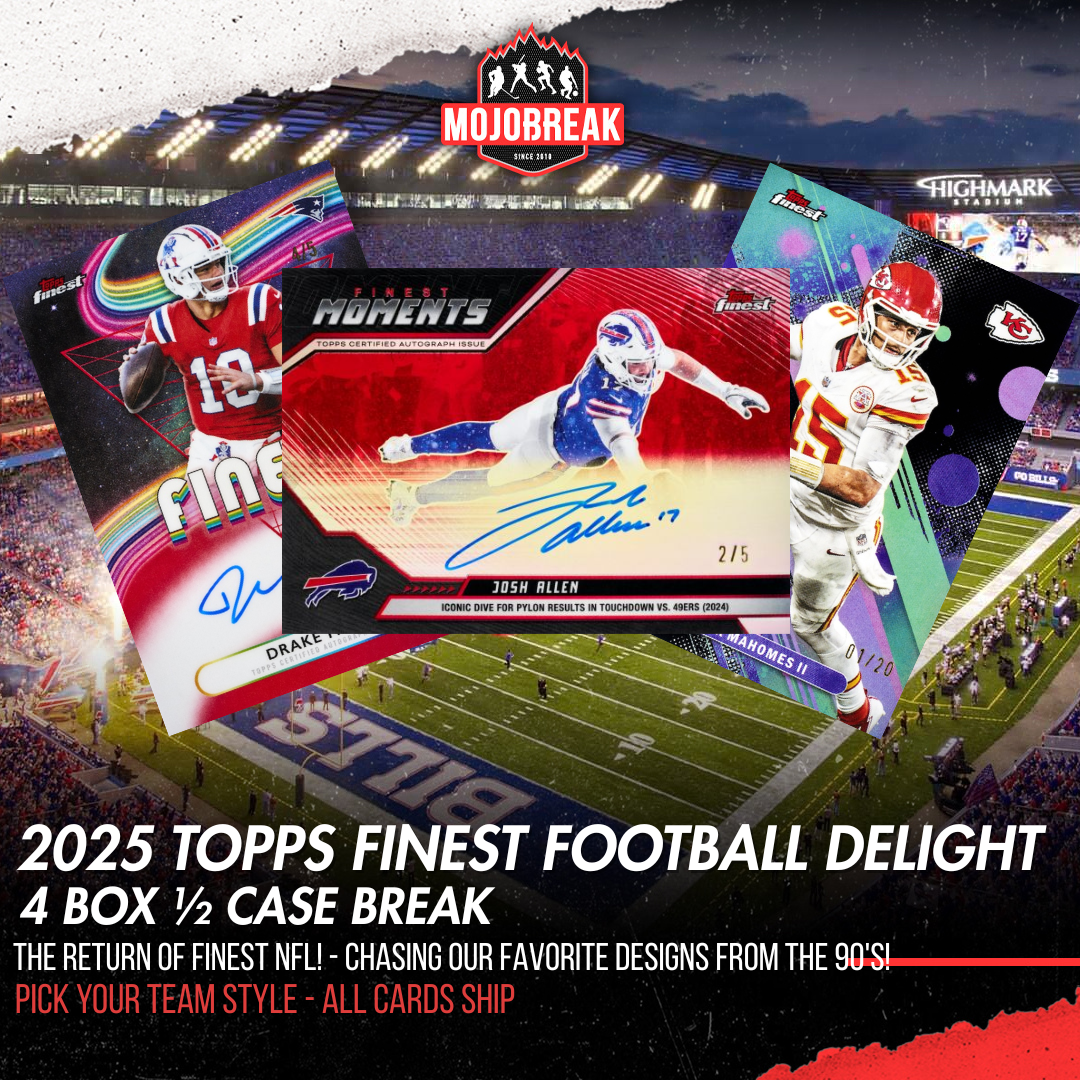 2025 Topps Finest Football Delight 2 Box Break Pick Your Team #2