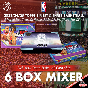 2023-24-25 Topps Three & Finest 6 Box Mixer Pick Your Team #2