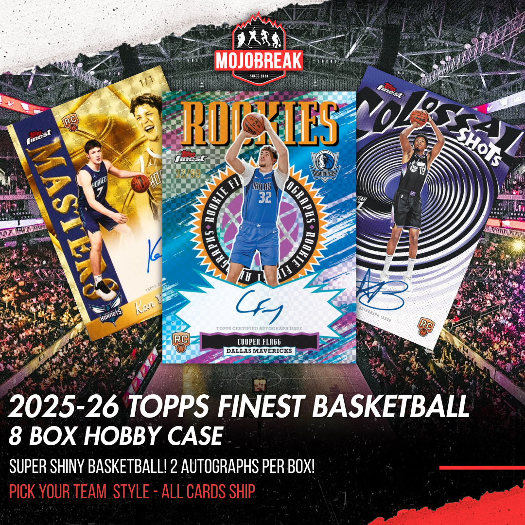 2025/26 Topps Finest Basketball Hobby 8 Box Case Pick Your Team #1