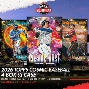 2026 Topps Cosmic Chrome Baseball Hobby 4 Box Half Case Random Team #2