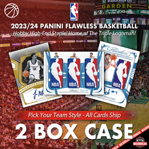 2023-24 Panini Flawless NBA Hobby 2 Box Case Pick Your Team #8