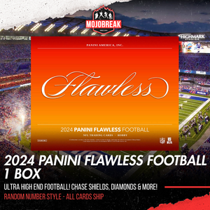 2024 Panini Flawless Football Hobby 1 Box Break Random Number #1