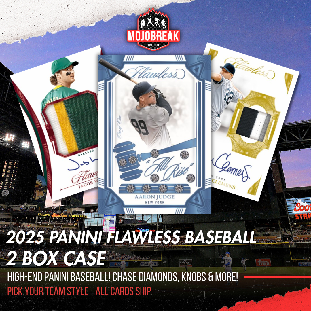 2025 Panini Flawless Baseball Hobby 2 Box Case Break Pick Your Team #2