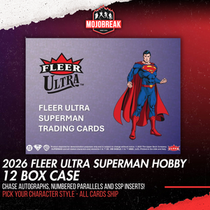 Fleer Ultra Superman Hobby 12 Box Case Pick Your Character #2