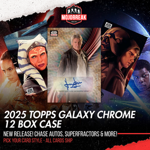 2025 Topps Star Wars Chrome Galaxy Hobby 12 Box Case Pick Your Card #2 (Listing 1 of 2)