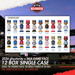2026 ghostwrite x MLB Game Face 12 Box Single Case Pick Your Player #2