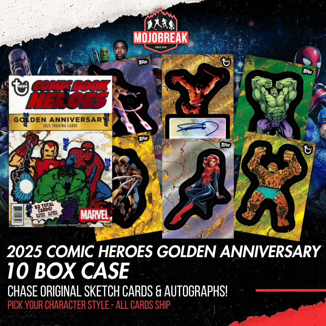 2025 Topps Golden Anniversary Marvel 10 Box Case Pick Your Character #2