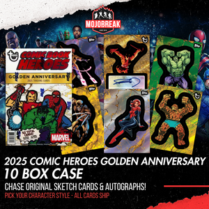 2025 Topps Golden Anniversary Marvel 10 Box Case Pick Your Character #2