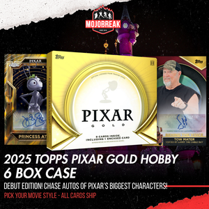2025 Topps Pixar Gold Hobby 6 Box Case Pick Your Movie #7
