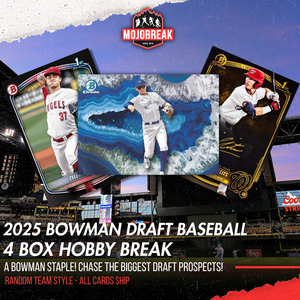 2025 Bowman Draft Baseball Hobby 4 Box Random Team #1