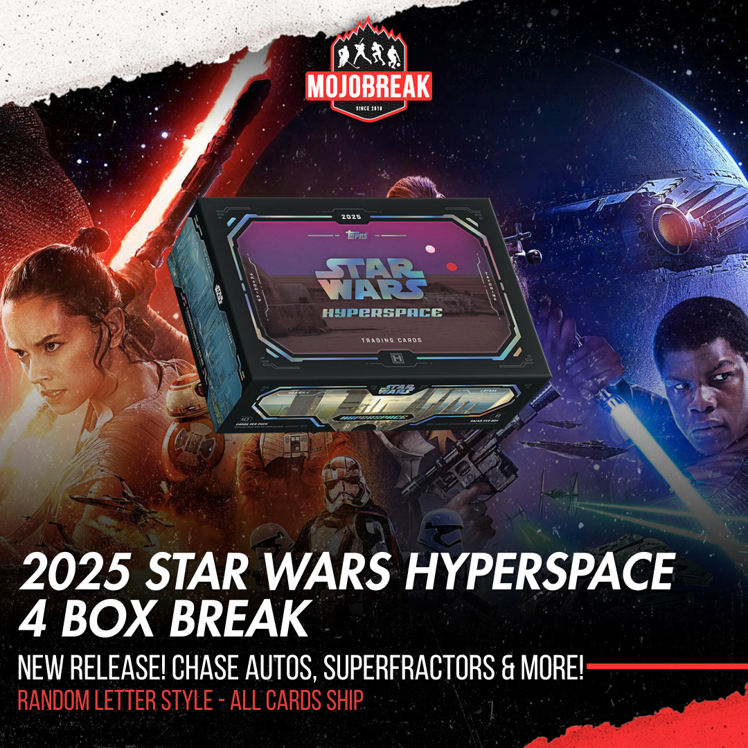 2025 Topps Star Wars Hyperspace Hobby 4 Box Break Random Letter #2