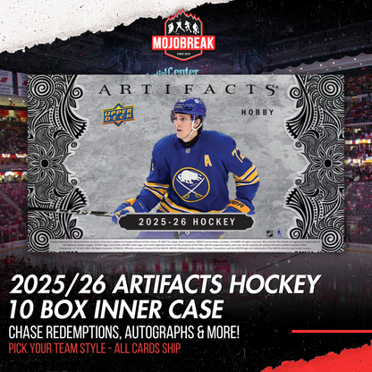 2025-26 Upper Deck Artifacts Hockey 10 Box Case Pick Your Team #5