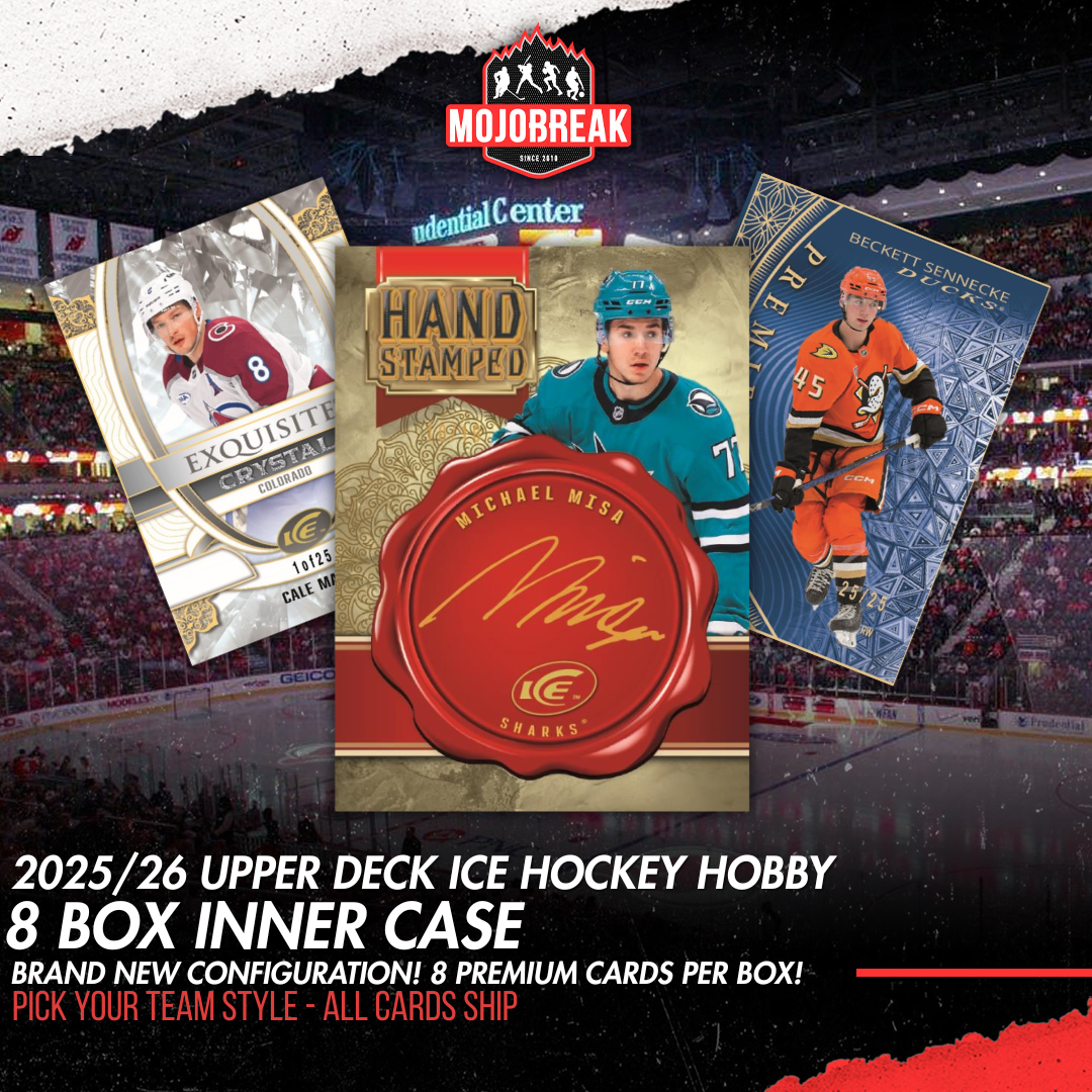 2025/26 Upper Deck Ice Hockey Hobby 8 Box Inner Case Pick Your Team #2