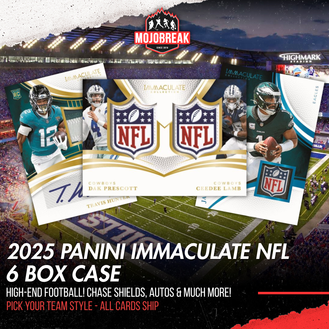 2025 Panini Immaculate Football Hobby 6 Box Case Pick Your Team #3