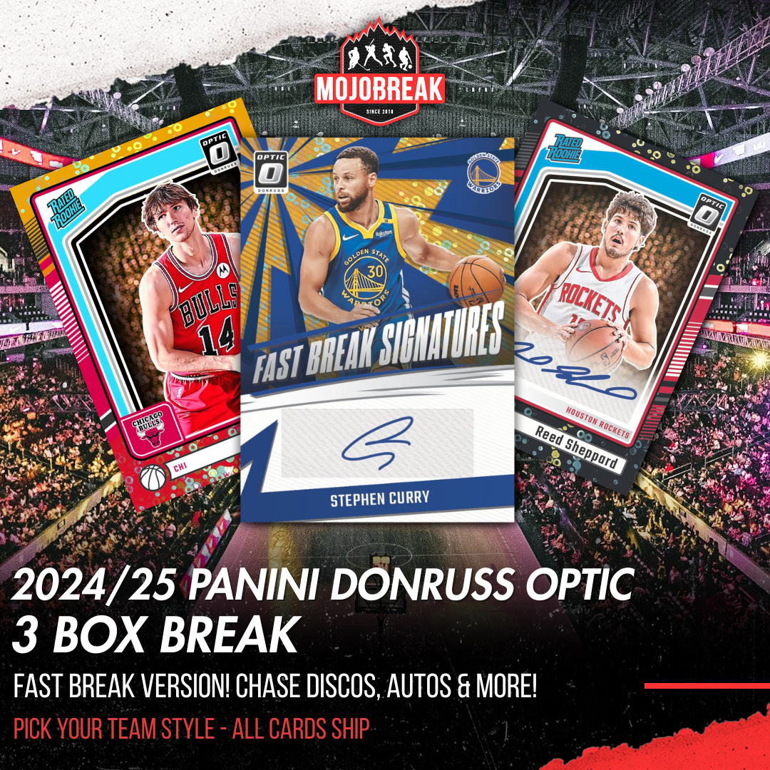 2024-25 Panini Donruss Optic NBA Fast Break 3 Box Pick Your Team #2