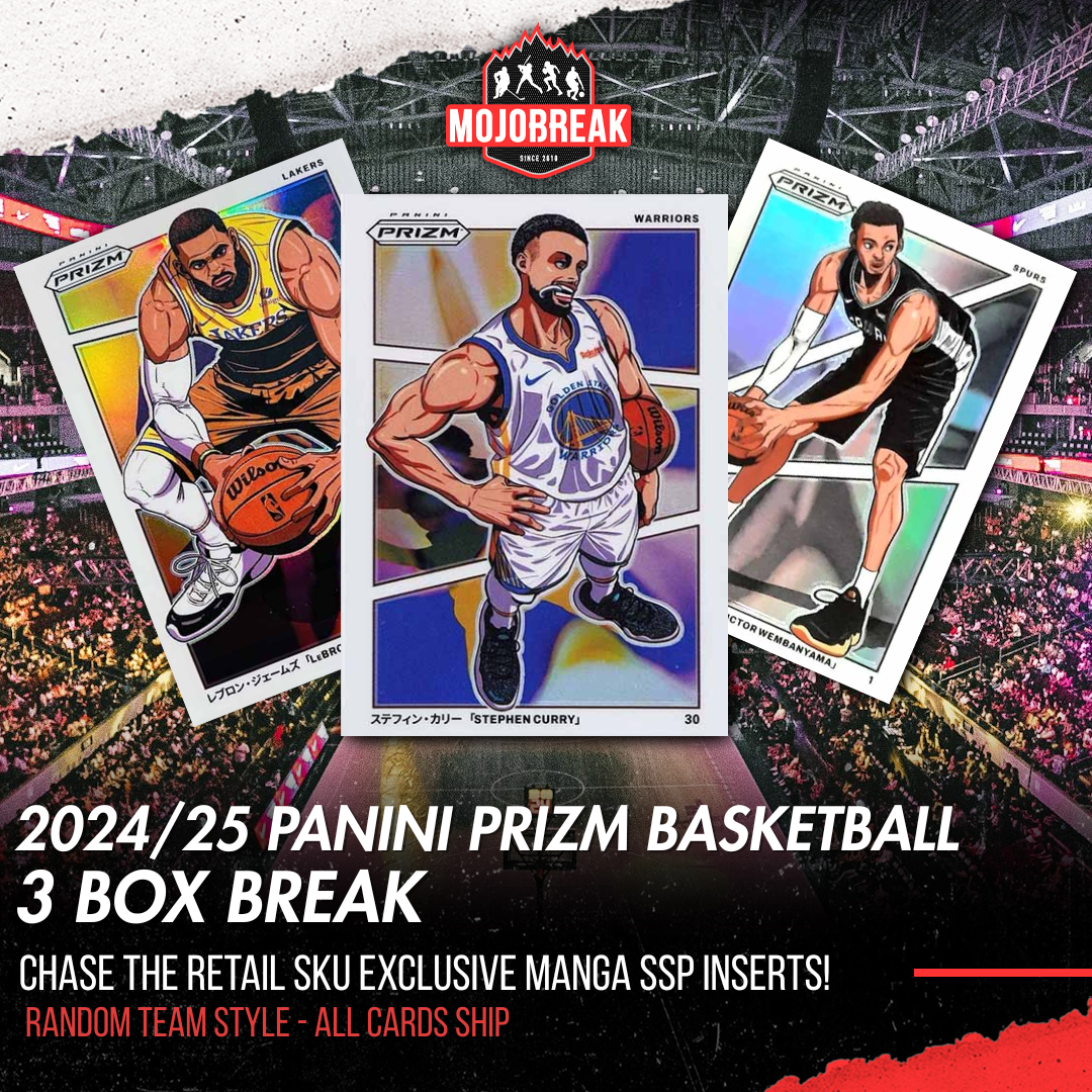 2024/25 Panini Prizm Basketball Counter Display 3 Box Random Team #1