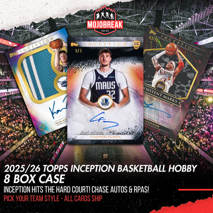 2025/26 Topps Inception Basketball Hobby 8 Box Case Pick Your Team #1