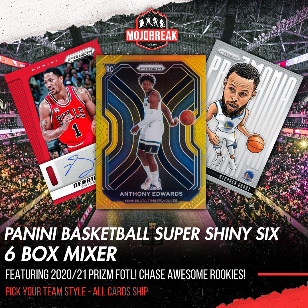 Panini Super Shiny Six NBA Hobby 6 Box Mixer Pick Your Team #2
