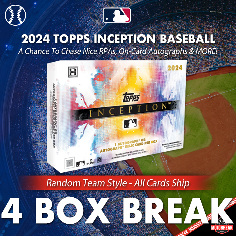 2024 Inception Baseball Hobby Box Pre Order 2024 Topps