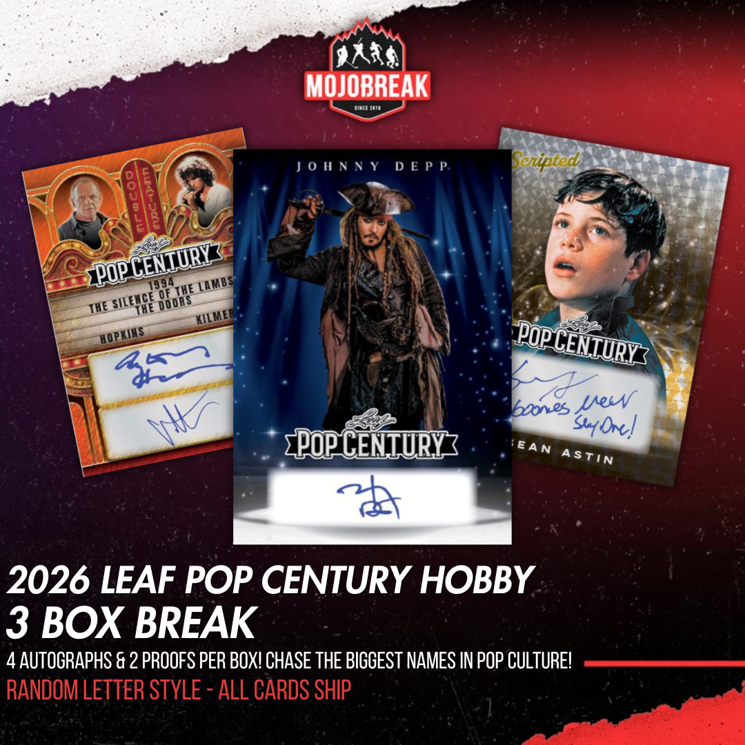 2026 Leaf Metal Pop Century 3 Box Random Letter #5