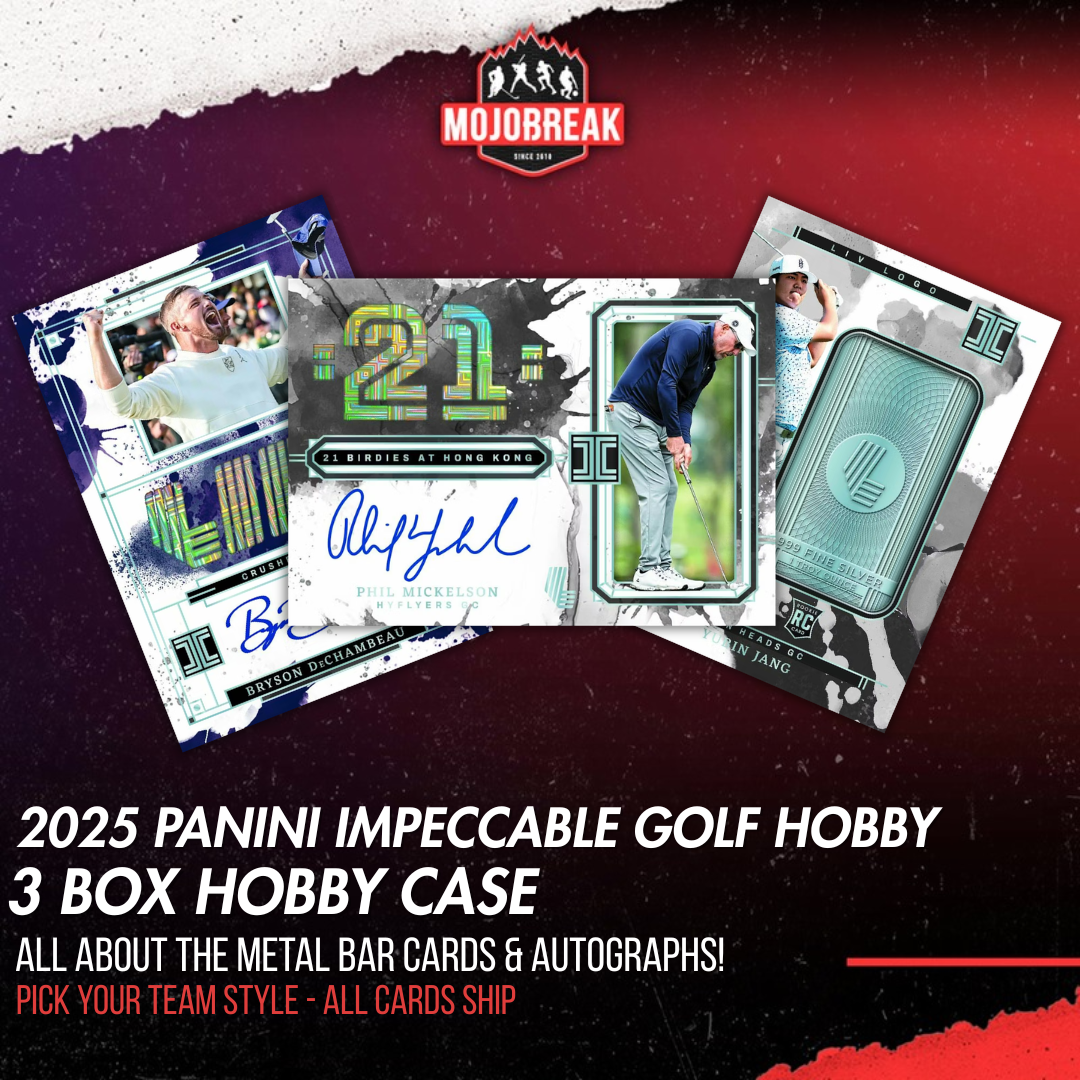 2025 Panini Impeccable LIV Golf Hobby 3 Box Pick Your Team #3