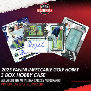 2025 Panini Impeccable LIV Golf Hobby 4 Box Pick Your Team #1