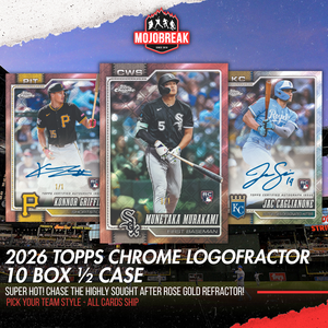 2026 Topps Chrome Baseball Logofractor Edition 10 Box Pick Your Team #1