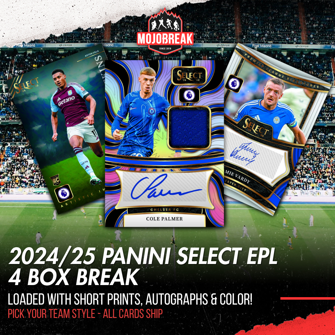 2024/25 Panini Select EPL Soccer Hobby 4 Box Pick Your Team #2