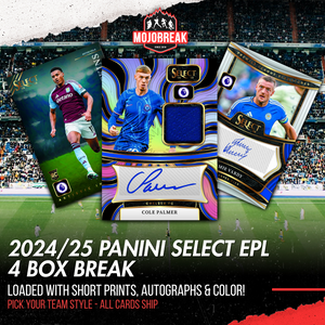 2024/25 Panini Select EPL Soccer Hobby 4 Box Pick Your Team #2