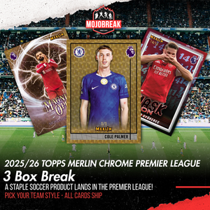 2026 Topps Merlin Premier League Soccer Hobby 3 Box  Pick Your Team #4