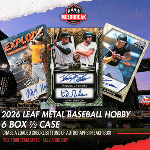 2026 Leaf Metal Baseball Hobby 6 Pick Your Team #2