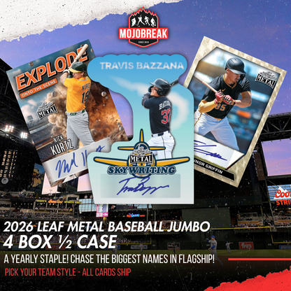 2026 Leaf Metal Baseball Jumbo 4 Pick Your Team #1