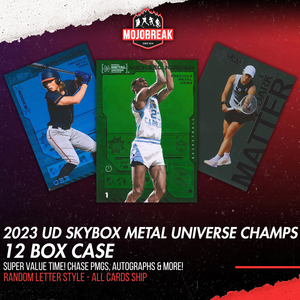 2023 Skybox Metal Universe Champions 12 Box Case Pick Your Player #3