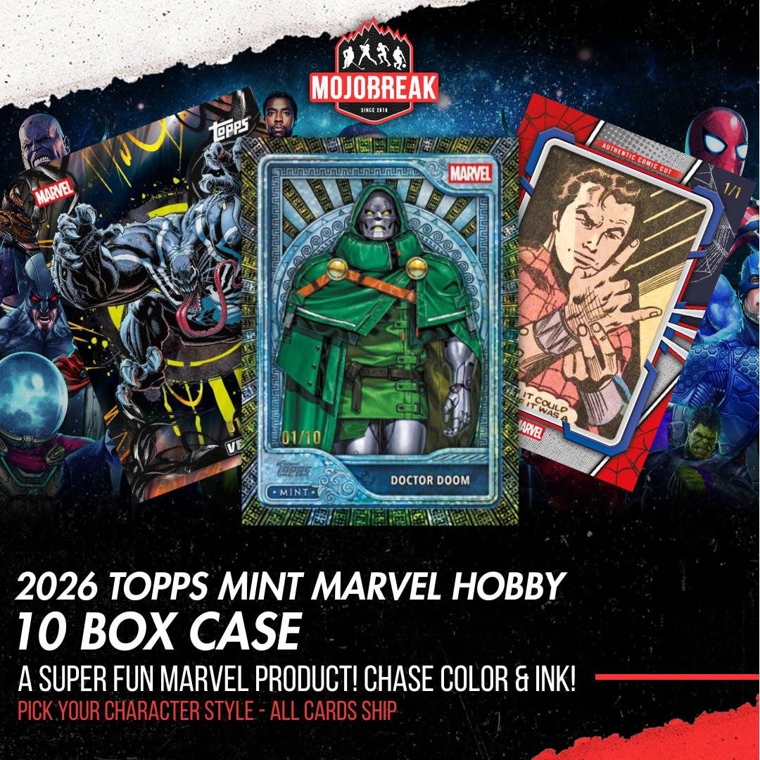 2026 Topps Mint Marvel Hobby 10 Box Case Pick Your Character #1 (Listing 1 of 2)