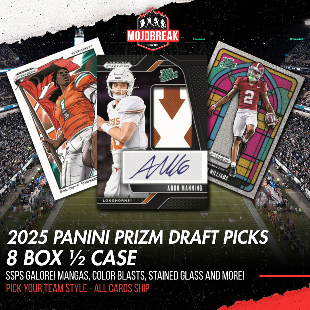 2025 Panini Prizm Draft Picks Football 8 Box Half Case Pick Your Team #2