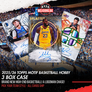 2025/26 Topps Motif Basketball Hobby 3 Box Case Pick Your Team #2