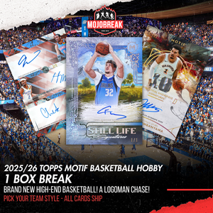 2025/26 Topps Motif Basketball Hobby 1 Box Pick Your Team #1