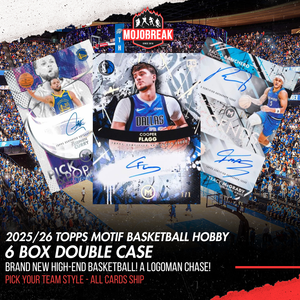 2025/26 Topps Motif Basketball Hobby 6 Box Double Case Pick Your Team #1