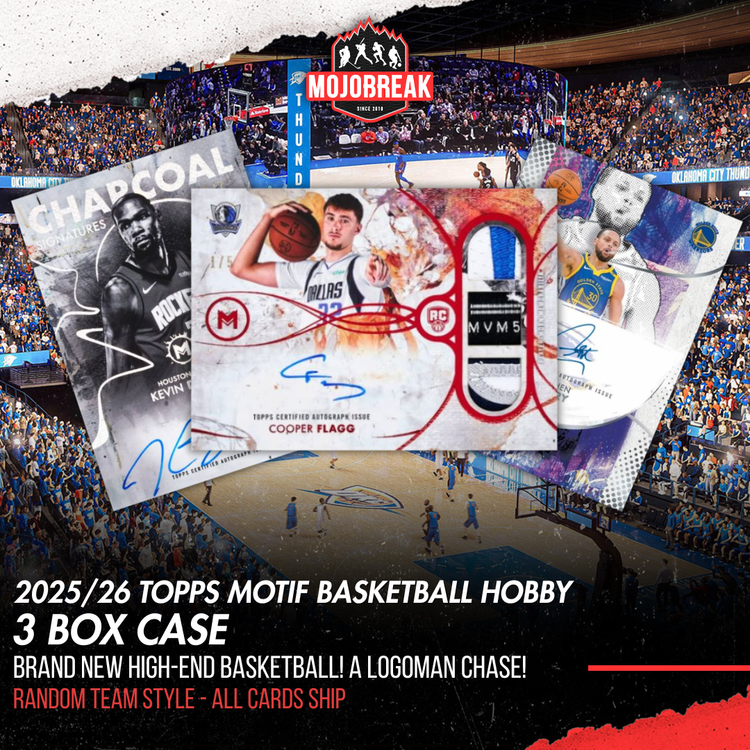 2025/26 Topps Motif Basketball Hobby 3 Box Case Random Team #1