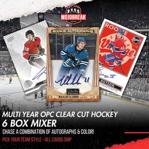 Multi Year Upper Deck OPC Clear Cut 5 Box Mixer Pick Your Team #1