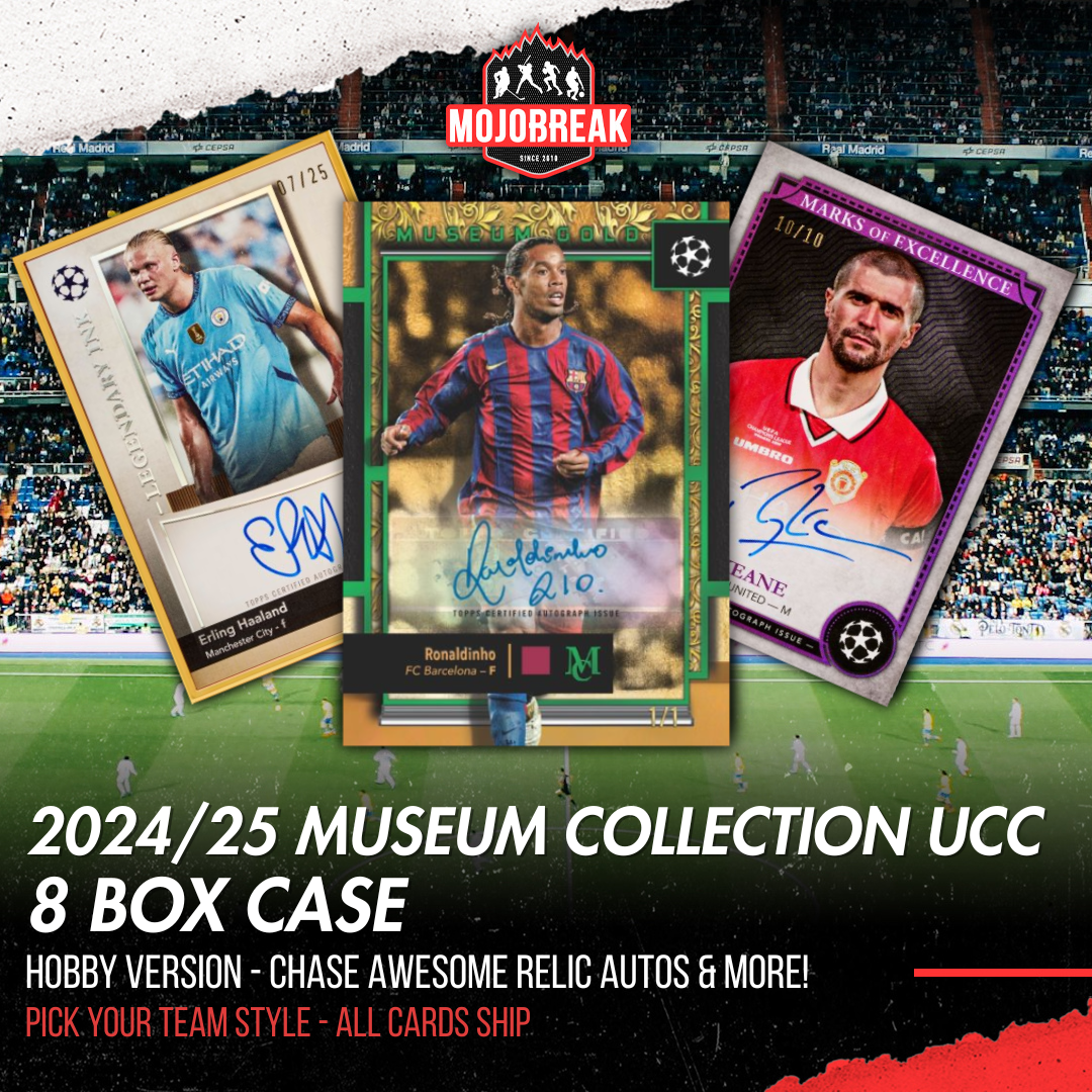 2024/25 Topps UEFA Club Competitions Museum Collection Soccer Hobby 8 Box Case Pick Your Team #7