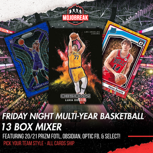 Multi Year Panini Obsidian Optic Fast Break Select Prizm Basketball 13 Box Mixer Pick Your Team #1