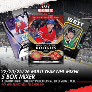 Monday Madness Multi Year Black Diamond 25/26 UD Allure Hockey 5 Box Mixer #1