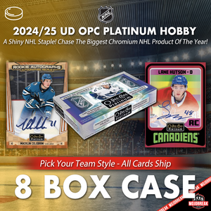 2024-25 Upper Deck O-Pee-Chee Platinum Hockey 8 Box Case Pick Your Team #13