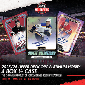 2025/26 Upper Deck O-Pee-Chee Platinum Hockey Hobby 4 Box Random Team #2