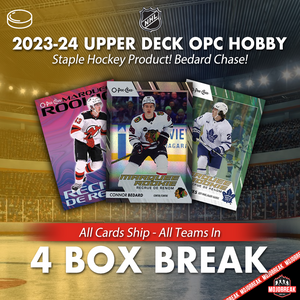 2023-24 Upper Deck O-Pee-Chee NHL 4 Box Random Team #7 ($16.99 A Spot!)