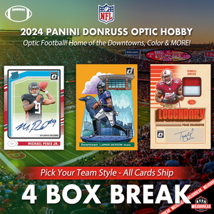 2024 Panini Donruss Optic NFL Hobby 4 Box Pick Your Team #2