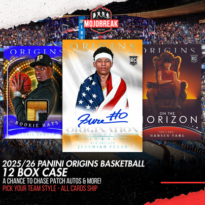 2025/26 Panini Origins Basketball Hobby 12 Box Case Pick Your Team #1